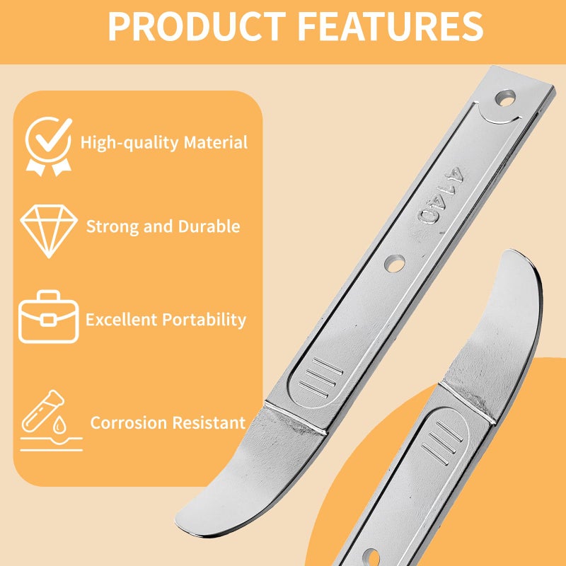 MCSDFN 4140 Pry Tool, Pry Bar Trim Removal Tool, Non-Scratching Automotive Panel Trim Removal Tools, Car Interior Trim Pry Tools for Automotive Planes - Image 4